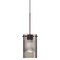 Besa Lighting Scope Cord Pendant, Smoke/Frost, Bronze Finish, 1x5W LED 1XT-6524ES-LED-BR - alternate 1